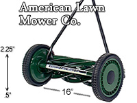 American 7-Blade Reel Mower