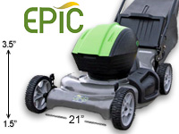 Epic EP21H electric reel mower