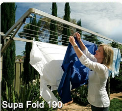 supa fold 190 folding clothesline