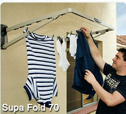 supa fold 70 folding clothesline