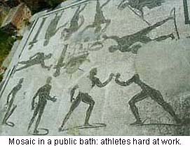 Mosaic at Ostia Antica