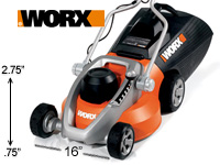 Worx WG718 compact electric mower